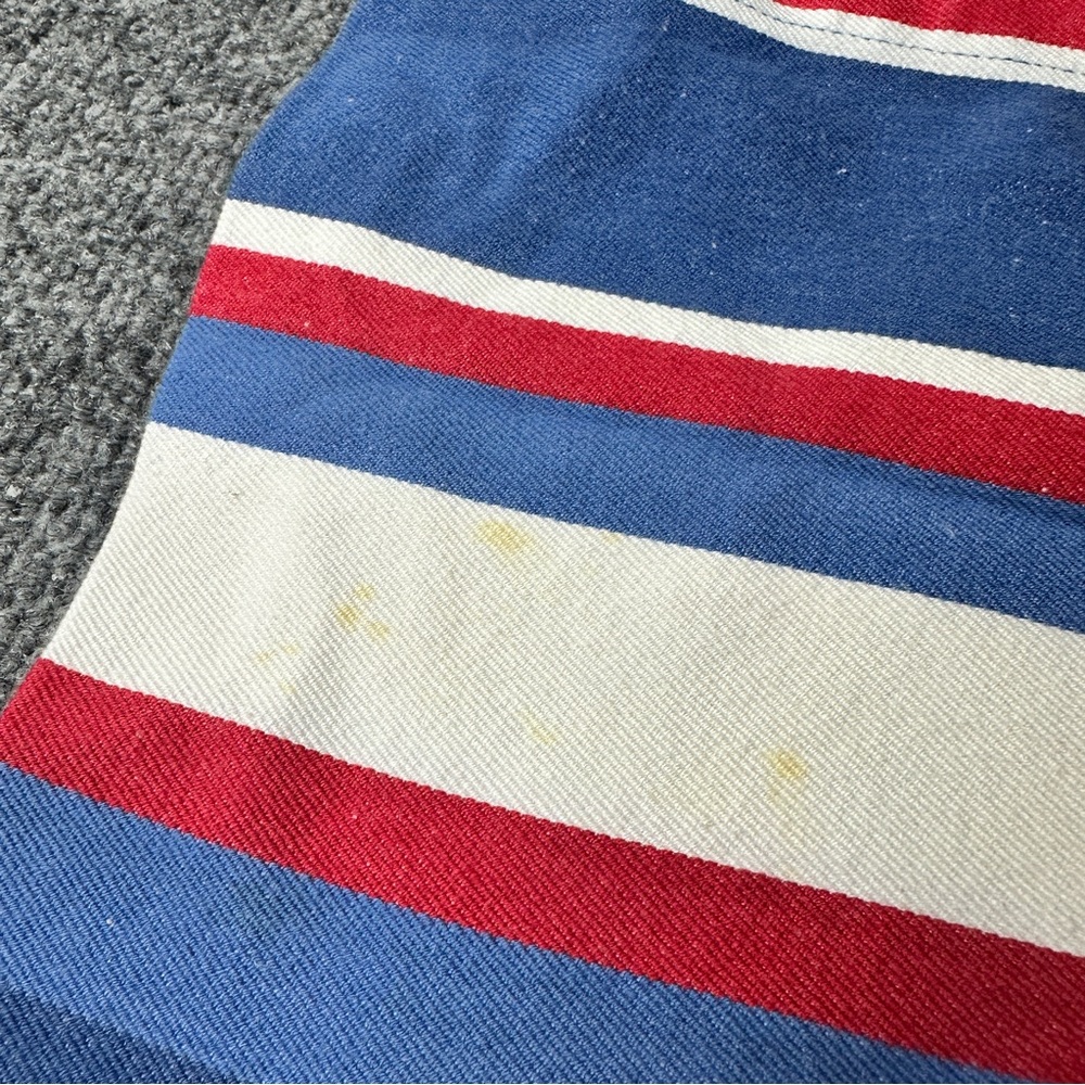 Tag cloth napkins striped cotton red white blue USA patriotic America 4th July - Picture 11 of 11
